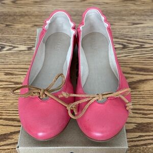 Sperry Thalia Rose Wild Rose leather ballet flat